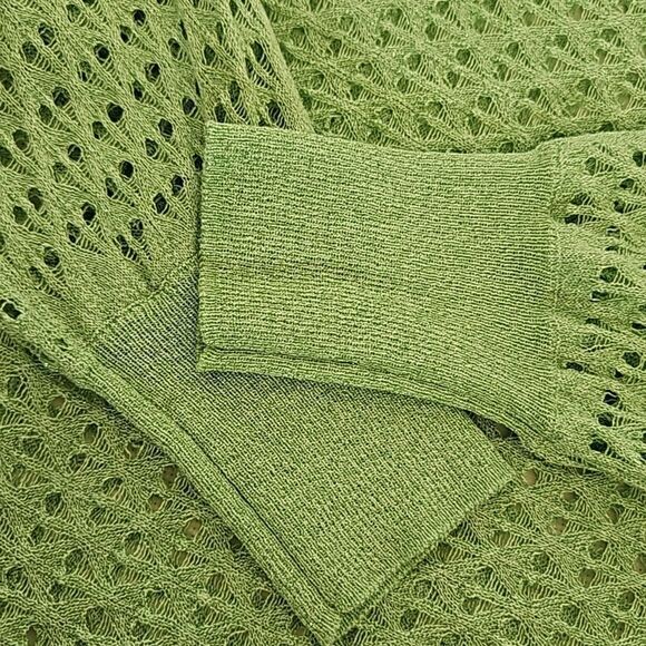 Marciano Women's Tony Sweater Top With Long Sleeves Small Mellow Mint - Picture 13 of 16